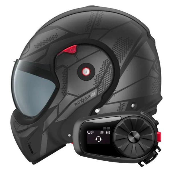 Flip Up Roof Boxxer 2 Kendo Mat Black Steel + Kit Bluetooth 5S Solo