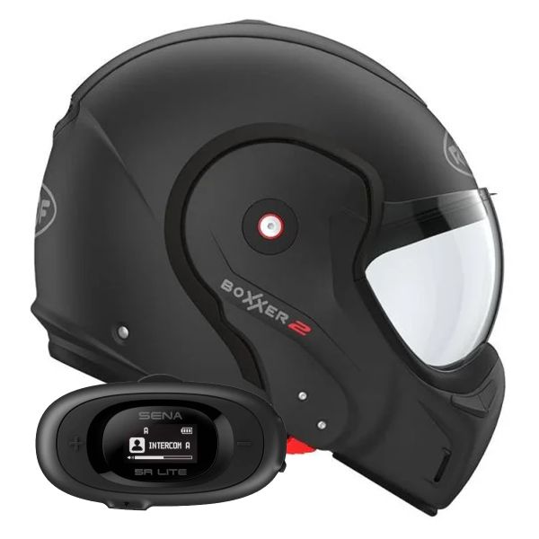 Flip Up Roof Boxxer 2 Mat Black + Kit bluetooth 5R Lite Flip Up Roof Boxxer 2 Mat Black + Kit bluetooth 5R Lite