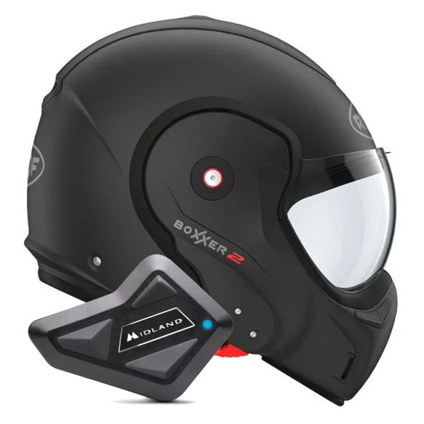 Flip Up Roof Boxxer 2 Mat Black + Kit Bluetooth BT Mini Flip Up Roof Boxxer 2 Mat Black + Kit Bluetooth BT Mini