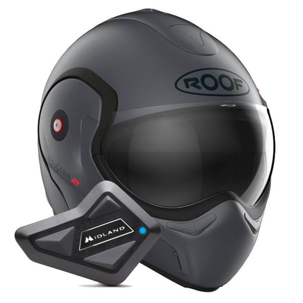 Flip Up Roof Boxxer 2 Mat Graphite + Kit Bluetooth BT Mini