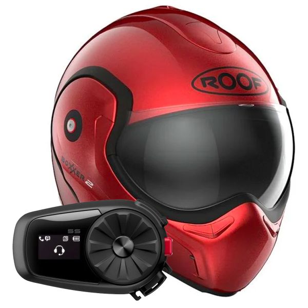 Flip Up Roof Boxxer 2 Red + Kit Bluetooth 5S Solo