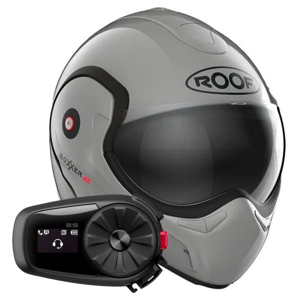 Flip Up Roof Boxxer 2 Smokey Grey + Kit Bluetooth 5S Solo