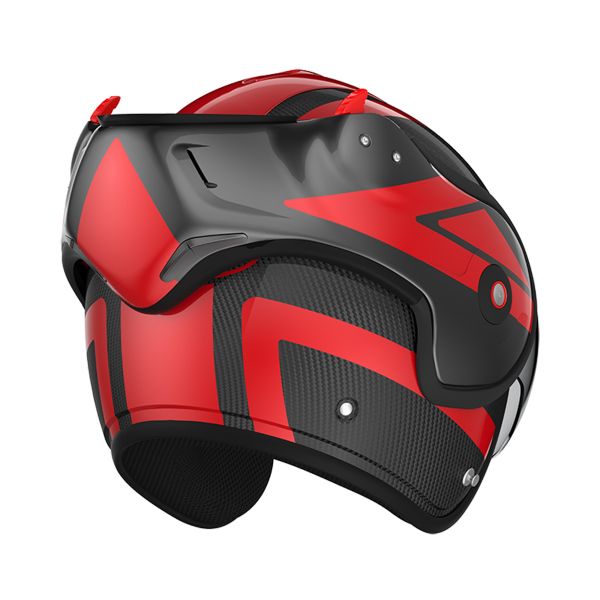 Roof Boxxer Carbon Dart Red