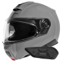 Casque Flip Up Schuberth C5 Concrete Grey + Kit Bluetooth SC2 C5 - E2