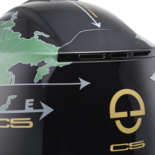 Schuberth C5 Globe Green