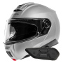 Casque Flip Up Schuberth C5 Glossy Silver + Kit Bluetooth SC2 C5 - E2