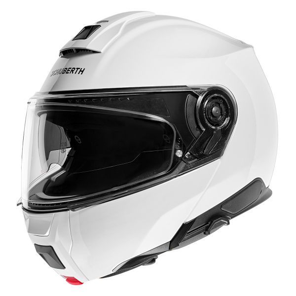 Schuberth C5 Glossy White + Kit Bluetooth SC2 C5 - E2