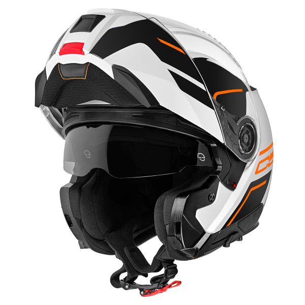 Schuberth C5 Master Orange + Kit Bluetooth SC2 C5 - E2