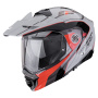 Casque Flip Up Scorpion ADX-2 Kamps Grey Red