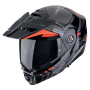 Casque Flip Up Scorpion ADX-2 Lewis Black Red