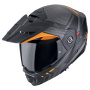 Casque Flip Up Scorpion ADX-2 Lewis Matt Black Orange