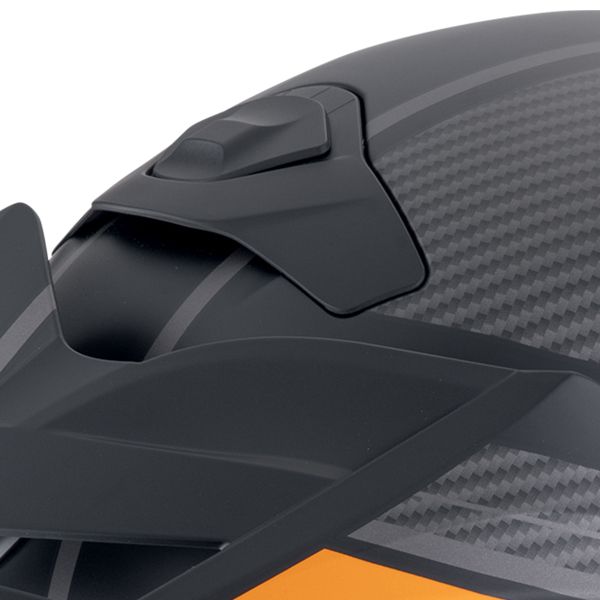 Scorpion ADX-2 Lewis Matt Black Orange + Kit bluetooth Exo-Com Link-1C Solo