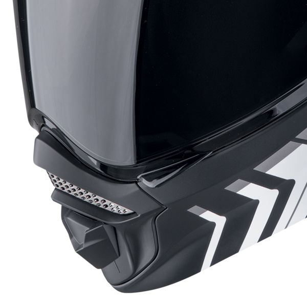 Scorpion ADX-2 Lewis Matt Black Silver + Kit bluetooth Exo-Com Link-1C Solo