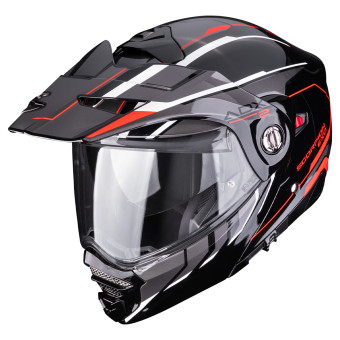 Flip Up Scorpion ADX-2 Walt Black Silver Red