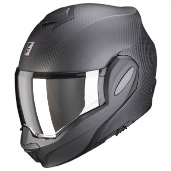 Flip Up Scorpion EXO TECH Carbon Matt Black