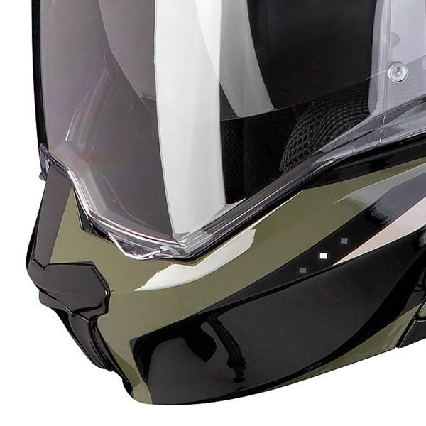 Flip Up Scorpion Exo Tech Evo Carbon Rover Black Green Flip Up Scorpion Exo Tech Evo Carbon Rover Black Green