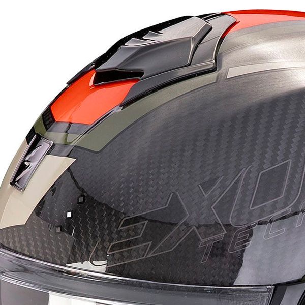 Scorpion Exo Tech Evo Carbon Rover Black Green