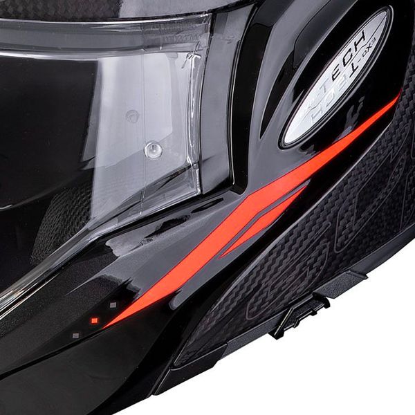 Scorpion Exo Tech Evo Carbon Rover Black Red