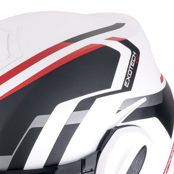 Scorpion Exo Tech Evo Furio Matt White Black Red