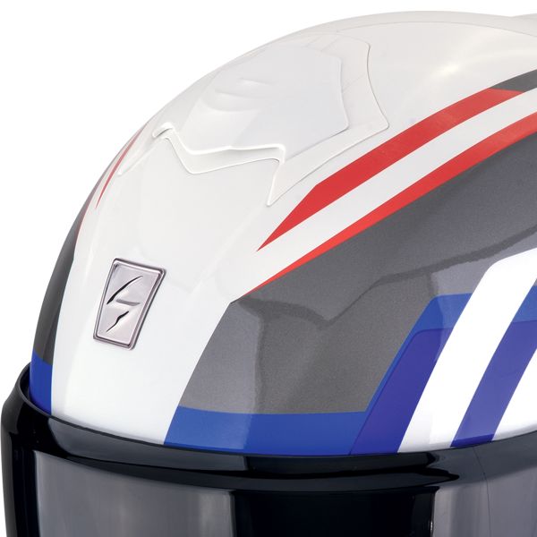 Scorpion Exo Tech Evo Furio White Red Blue