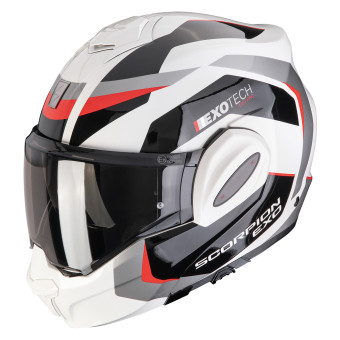 Flip Up Scorpion Exo Tech Evo Pro Acuti Grey Black Red
