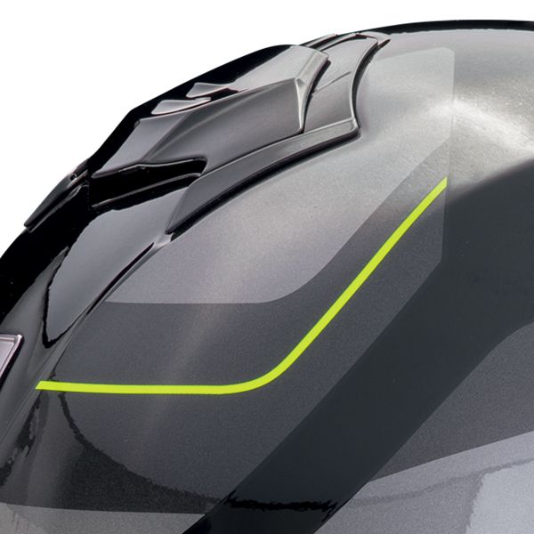 Scorpion Exo Tech Evo Pro Commuta Black Silver Yellow