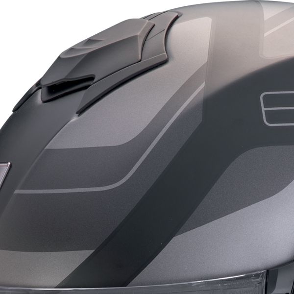 Scorpion Exo Tech Evo Pro Commuta Matt Black Silver