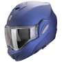 Casque Flip Up Scorpion Exo Tech Evo Pro Solid Blue Matt