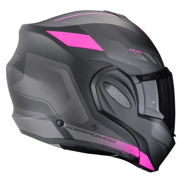 Scorpion Exo Tech Evo Socius Matt Black Pink