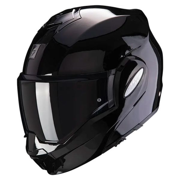 Flip Up Scorpion Exo Tech Evo Solid Black Flip Up Scorpion Exo Tech Evo Solid Black