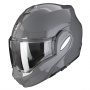 Casque Flip Up Scorpion Exo Tech Evo Solid Cement Grey