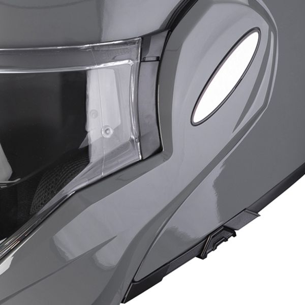 Scorpion Exo Tech Evo Solid Cement Grey + Kit Bluetooth BT Mini