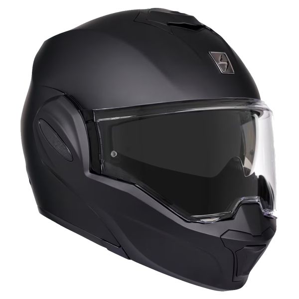 Scorpion Exo Tech Evo Solid Matt Black + Kit bluetooth 5R Lite