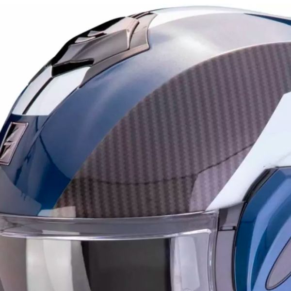 Scorpion Exo Tech Evo Team Blue Black White