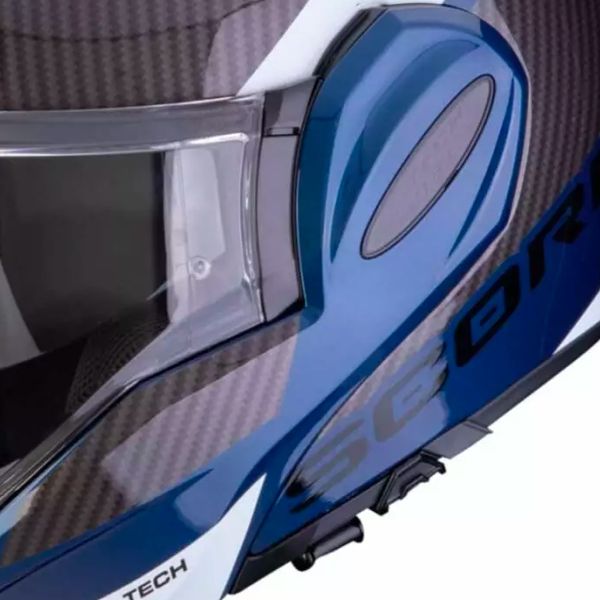 Scorpion Exo Tech Evo Team Blue Black White