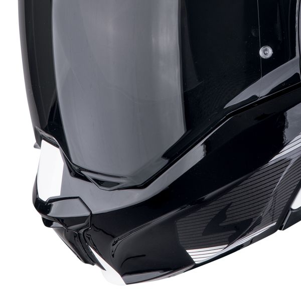 Scorpion Exo Tech Evo Traveller Black White + Kit Bluetooth 5S Solo