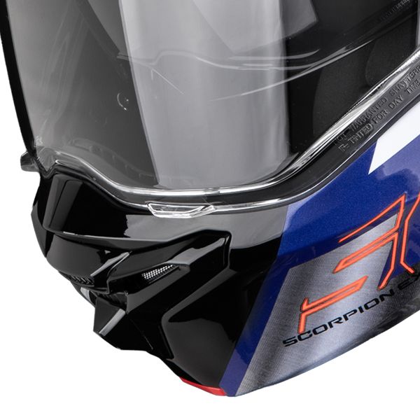 Scorpion Exo-Tech II Carbon Drift Black Silver Blue