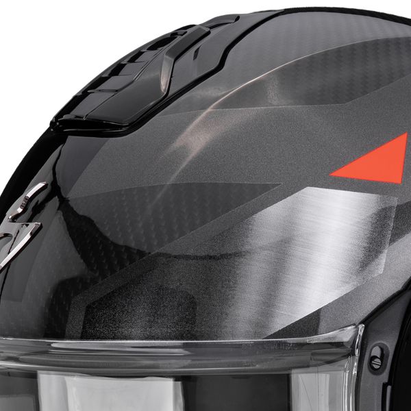 Scorpion Exo-Tech II Carbon Drift Black Silver Red