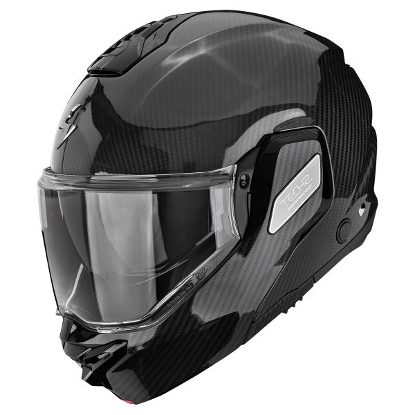 Flip Up Scorpion Exo-Tech II Carbon Solid Black