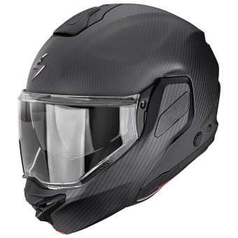 Flip Up Scorpion Exo-Tech II Carbon Solid Matt Black