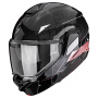 Casque Flip Up Scorpion Exo-Tech II Carbon Viator Black Pink