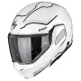 Casque Flip Up Scorpion Exo-Tech II Dash White Silver Black