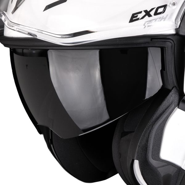 Scorpion Exo-Tech II Dash White Silver Black