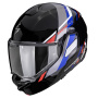 Casque Flip Up Scorpion Exo-Tech II Markus Black Blue Red