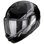 Casque Flip Up Scorpion Exo-Tech II Markus Black Silver