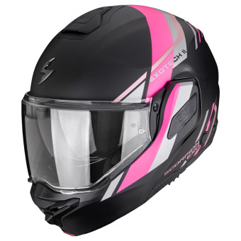 Flip Up Scorpion Exo-Tech II Markus Matt Black Pink