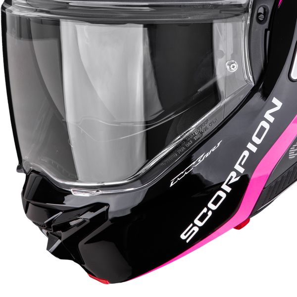 Scorpion Exo-Tech II Passager Black Silver Pink
