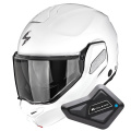 Pack Exo-Tech II Solid White + Kit Bluetooth BT Mini