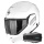 Pack Exo-Tech II Solid White + Kit Bluetooth Vortex HD