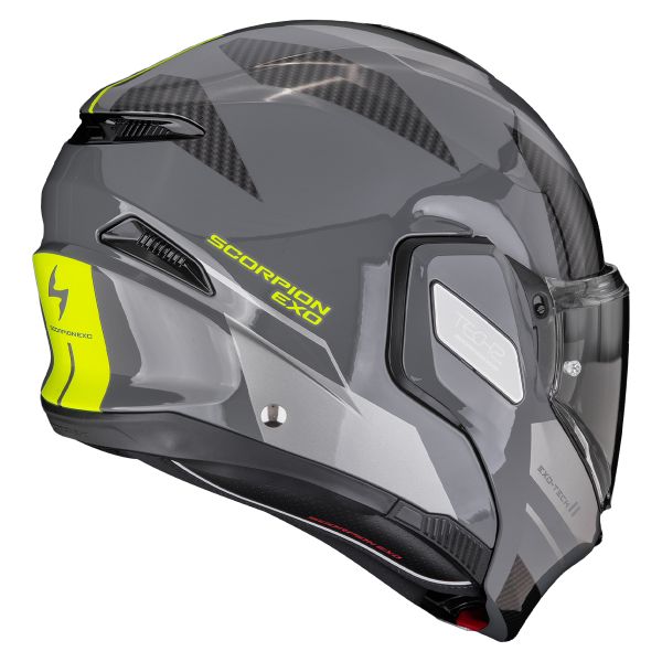Scorpion Exo-Tech II Void Silver Neon Yellow